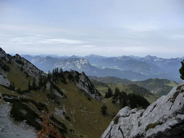 Scheffauer Berg Ferrata Tyrolen Österrike — Stockfoto