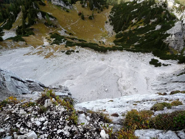 Montanha Scheffauer Ferrata Tirol Áustria — Fotografia de Stock