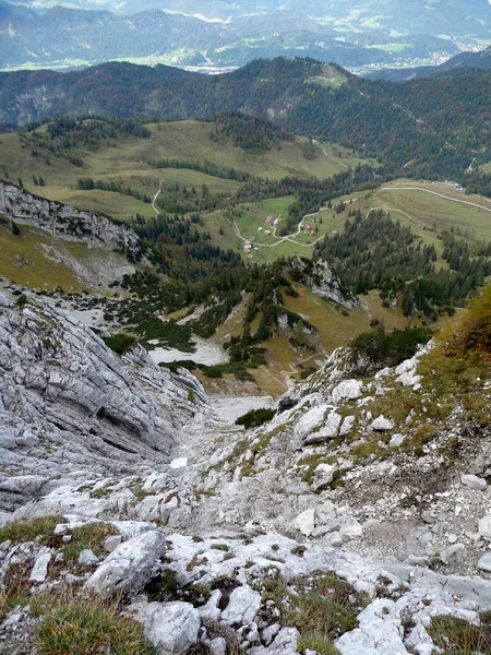 Scheffauer Mountain Ferrata Тироль Австрия — стоковое фото