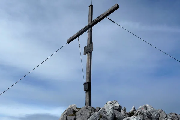 Zirve Scheffauer Dağını Geçti Tyrol Avusturya — Stok fotoğraf