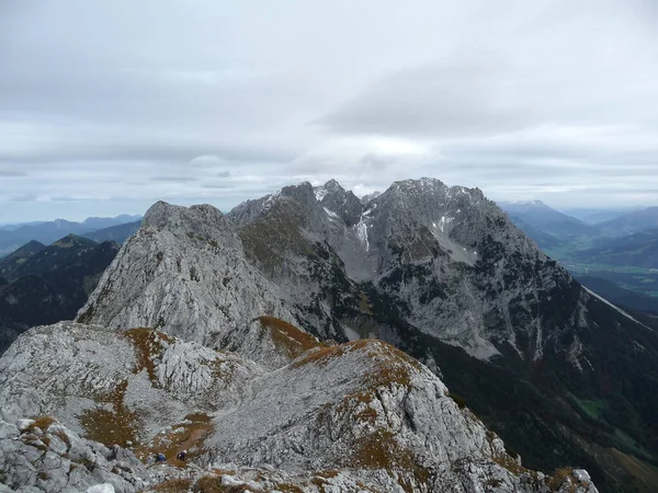 Scheffauer Mountain Ferrata Тироль Австрия — стоковое фото