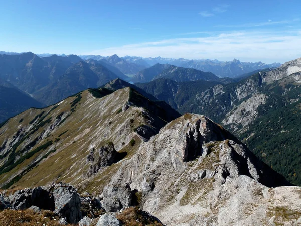 Excursión Montaña Schellschlicht Baviera Alemania —  Fotos de Stock