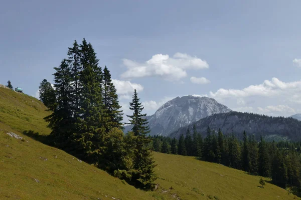 Bergwandeltocht Naar Schildenstein Beieren Duitsland — Stockfoto