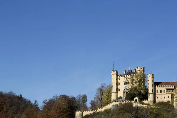 Slot Hohenschwangau Beieren Duitsland Herfst — Stockfoto