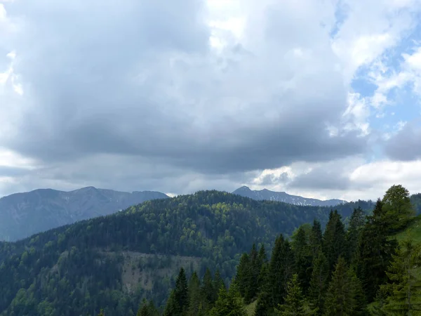 Tour Montaña Montaña Seebergkopf Baviera Alemania — Foto de Stock