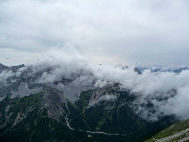 Soiernspitze dağına dağ yürüyüşü turu, Bavyera, Almanya