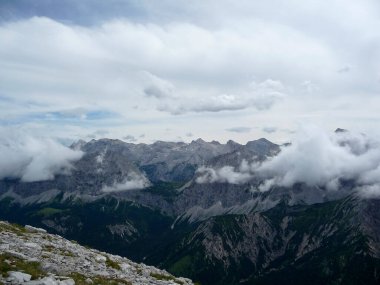 Soiernspitze dağına dağ yürüyüşü turu, Bavyera, Almanya