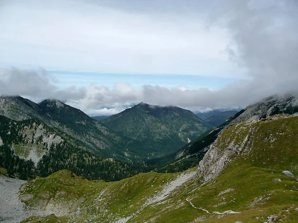 前往德国巴伐利亚Soiernspitze山登山之旅 — 图库照片