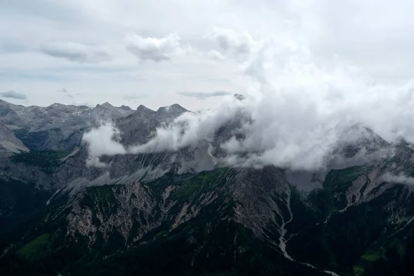 Bergwandeltocht Naar Soiernspitze Beieren Duitsland — Stockfoto