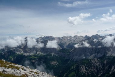 Soiernspitze dağına dağ yürüyüşü turu, Bavyera, Almanya