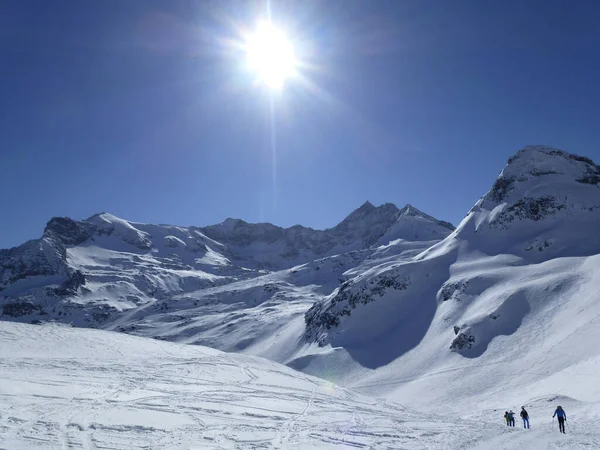 Stubacher Sonnblick Skitour Tirol Österreich — Stockfoto