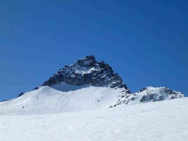 Stubacher Sonnblick Sjezdovka Tyrolsko Rakousko — Stock fotografie