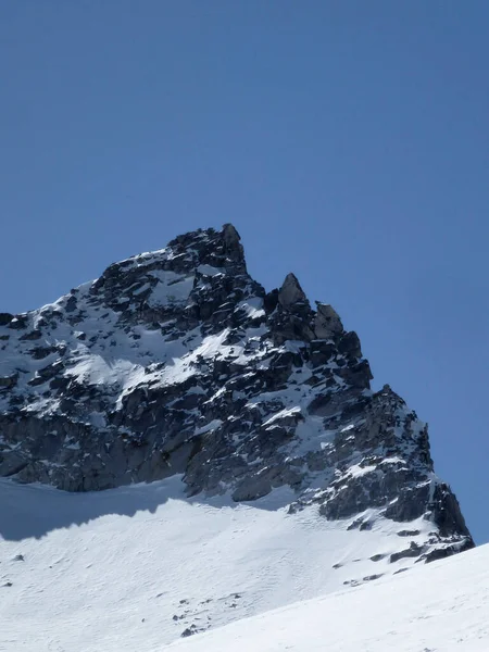 Stubacher Sonnblick Mountain Tour Sci Alpino Tirolo Austria — Foto Stock