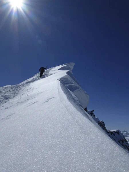 Stubacher Sonnblick Mountain Alpine Ski Tour Тироль Австрия — стоковое фото