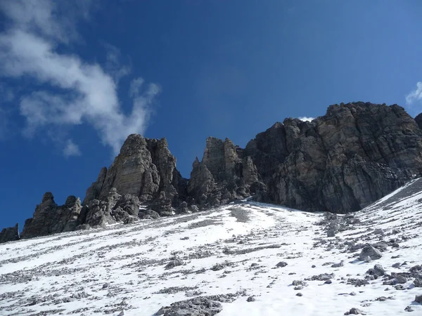 Sendero Alta Altitud Stubai Tirol Austria —  Fotos de Stock
