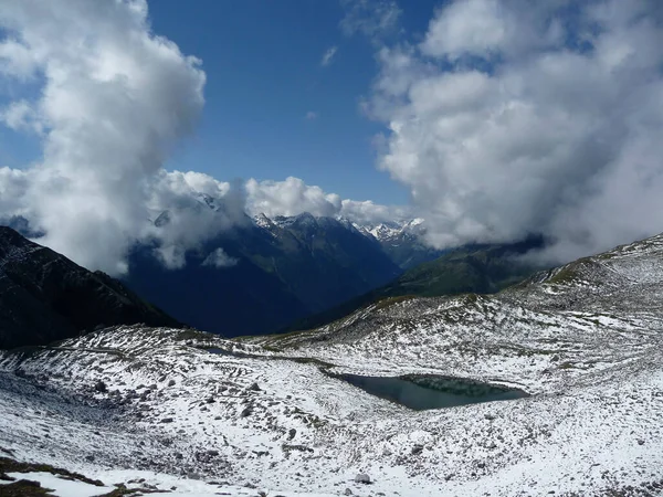 Stubaier Höhenwanderweg Tirol Österreich — Stockfoto