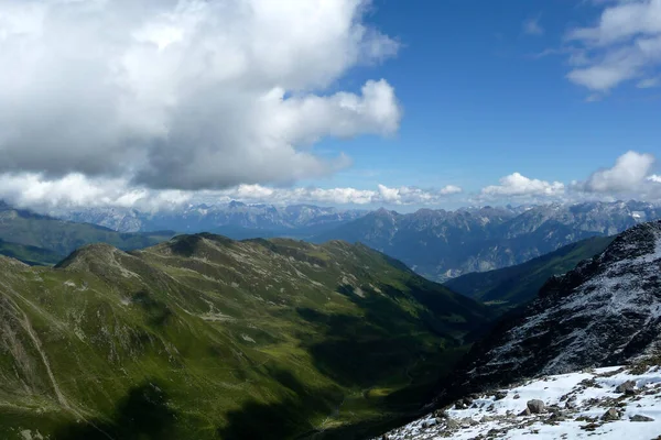 Stubai Trilha Caminhada Alta Altitude Tirol Áustria — Fotografia de Stock