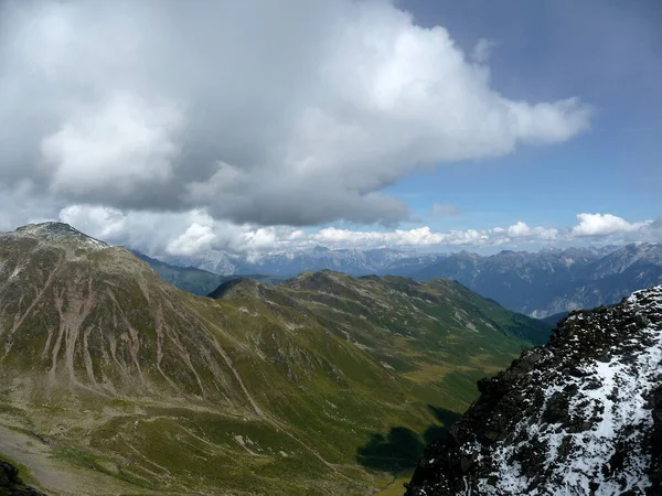 Stubai Trilha Caminhada Alta Altitude Tirol Áustria — Fotografia de Stock