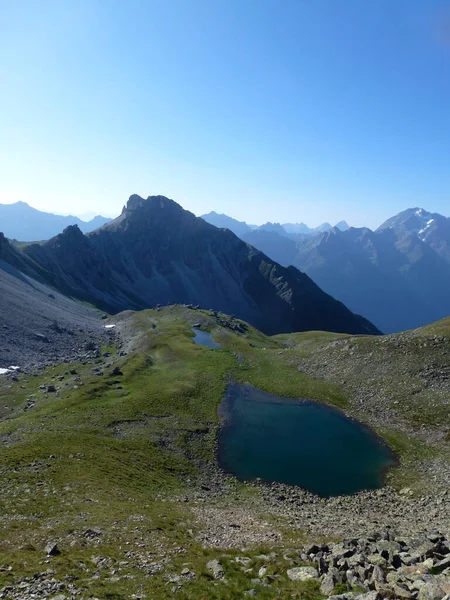 Stubai Hoogtewandelweg Ronde Tirol Oostenrijk — Stockfoto