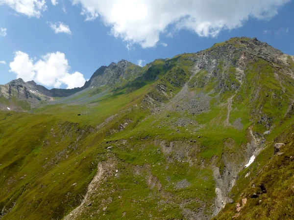 Stubai Sendero Gran Altitud Vuelta Tirol Austria — Foto de Stock