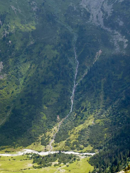 Sentier Randonnée Haute Altitude Stubai Tour Tyrol Autriche — Photo