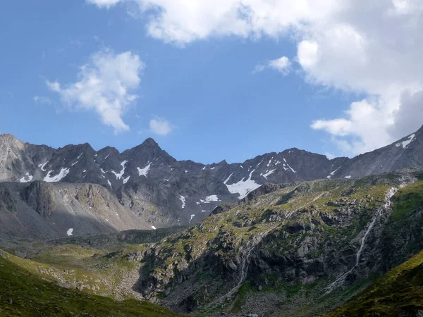 Stubai Traseu Drumeții Mare Altitudine Tur Tirol Austria — Fotografie, imagine de stoc