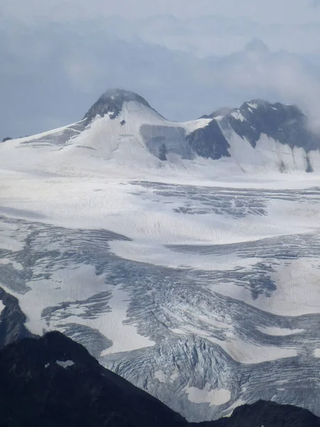 Високогірний Пішохідний Маршрут Stubai Коло Тіролі Австрія — стокове фото