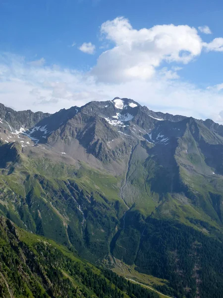 Stubai Vandringsled Hög Höjd Varv Tyrolen Österrike — Stockfoto