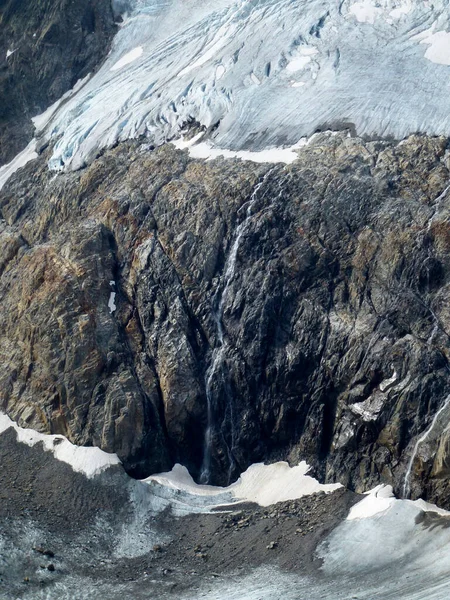 Glacier Sulzenau Stubai Sentier Randonnée Haute Altitude Tour Tyrol Autriche — Photo