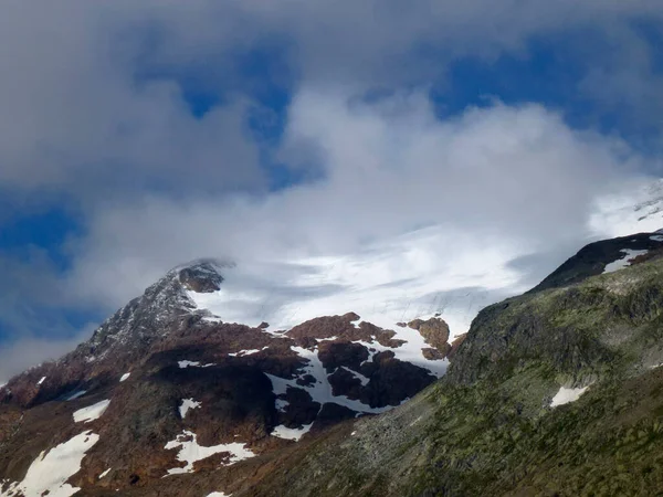 Szlak Wysokościowy Stubai Okrążenie Tyrolu Austria — Zdjęcie stockowe