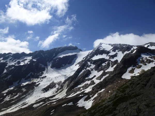 Stubai Traseu Drumeții Mare Altitudine Tur Tirol Austria — Fotografie, imagine de stoc