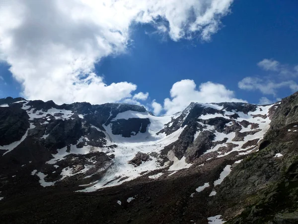 Stubai Traseu Drumeții Mare Altitudine Tur Tirol Austria — Fotografie, imagine de stoc