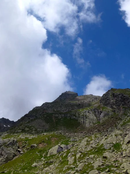 Sentiero Escursionistico Alta Quota Stubai Giro Tirolo Austria — Foto Stock