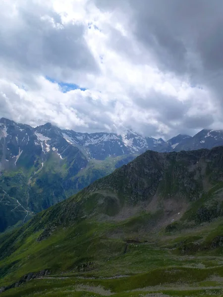 Stubai Trilha Caminhadas Alta Altitude Volta Tirol Áustria — Fotografia de Stock