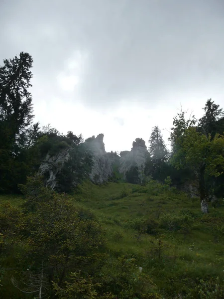 Montagne Teufelstattkopf Randonnée Bavière Allemagne — Photo