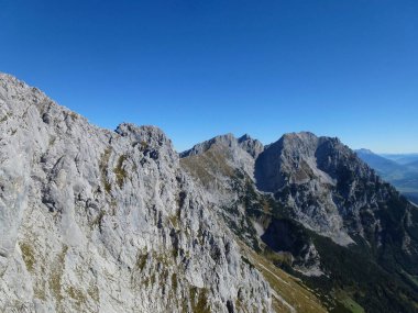 Hackenkopfe dağlarını geçmek, Tyrol, Avusturya