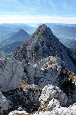 Hackenkopfe dağlarını geçmek, Tyrol, Avusturya