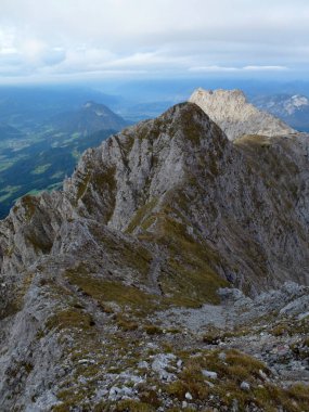 Hackenkopfe dağlarını geçmek, Tyrol, Avusturya