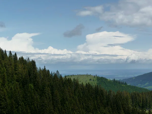 Teufelstattkopf Berg Wandeltocht Beieren Duitsland — Stockfoto