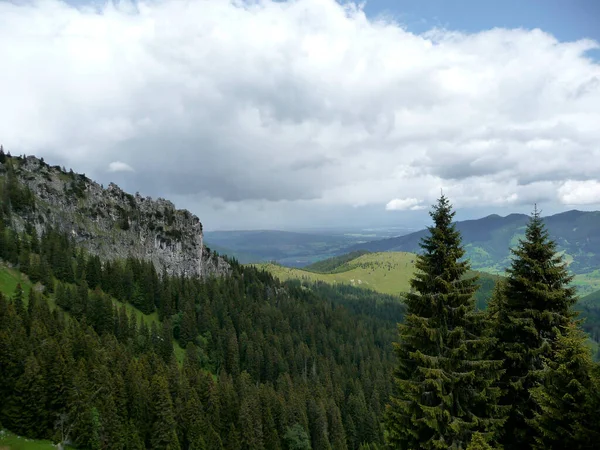 Teufelstattkopf Montaña Excursión Senderismo Baviera Alemania — Foto de Stock