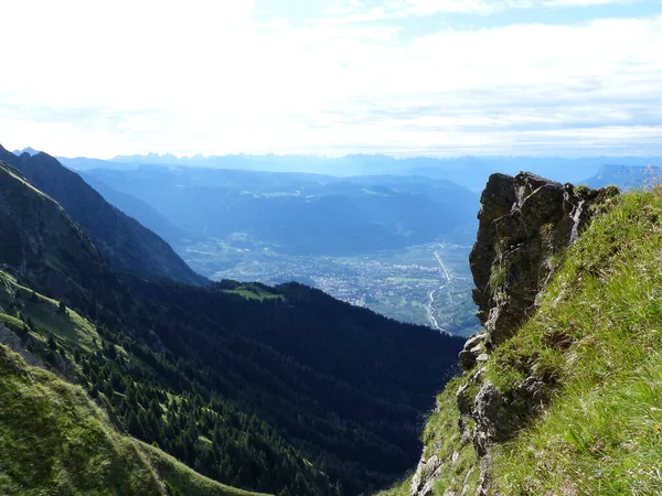 Wędrówki Górskie Texelgruppe Tyrol Południowy Włochy — Zdjęcie stockowe