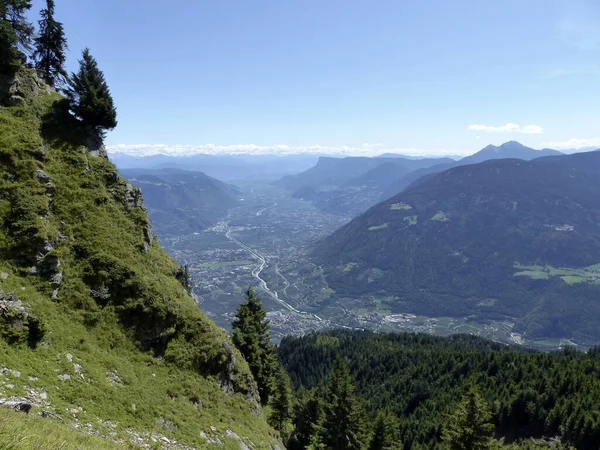 Wędrówki Górskie Texelgruppe Tyrol Południowy Włochy — Zdjęcie stockowe