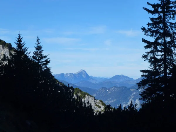 Mountain Crossing Hackenkopfe Mountains Tyrol Austria — Stock Photo, Image