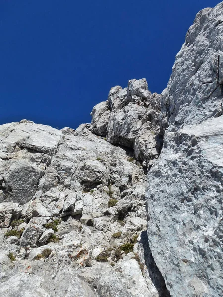 Hackenkopfe Dağlarını Geçmek Tyrol Avusturya — Stok fotoğraf