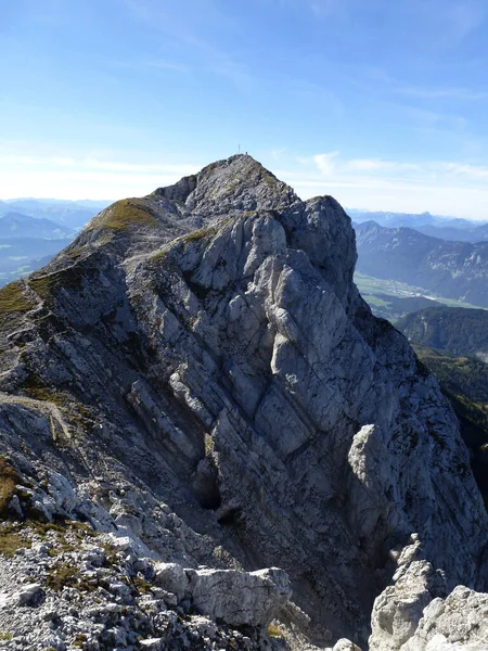 Bergkruising Hackenkopfe Tirol Oostenrijk — Stockfoto