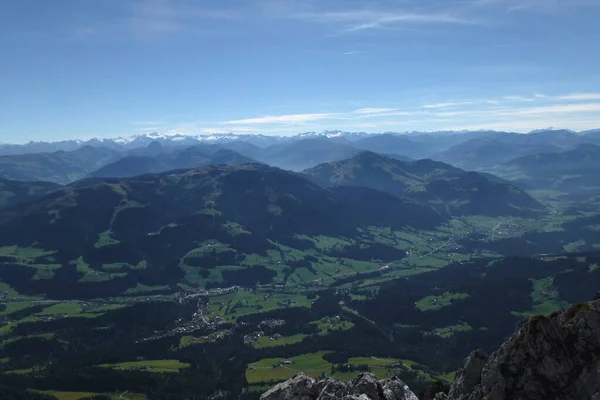 Przeprawa Przez Góry Hackenkopfe Tyrol Austria — Zdjęcie stockowe