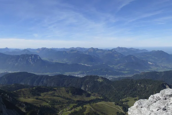 Hackenkopfe Dağlarını Geçmek Tyrol Avusturya — Stok fotoğraf