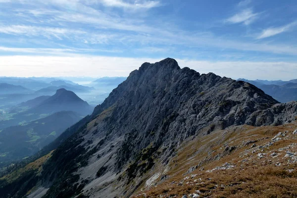 Bergspassage Hackenkopfe Berg Tyrolen Österrike — Stockfoto