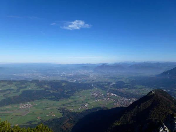 Excursión Senderismo Por Montaña Hochstaufen Baviera Alemania —  Fotos de Stock