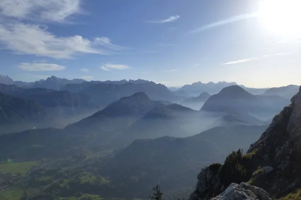 Horská Turistická Trasa Hochstaufen Bavorsku Německo — Stock fotografie